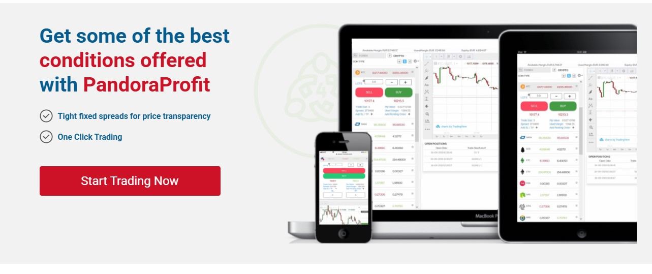 PandoraProfit trading Platform