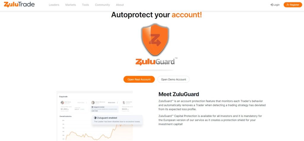 ZuluTrade Security